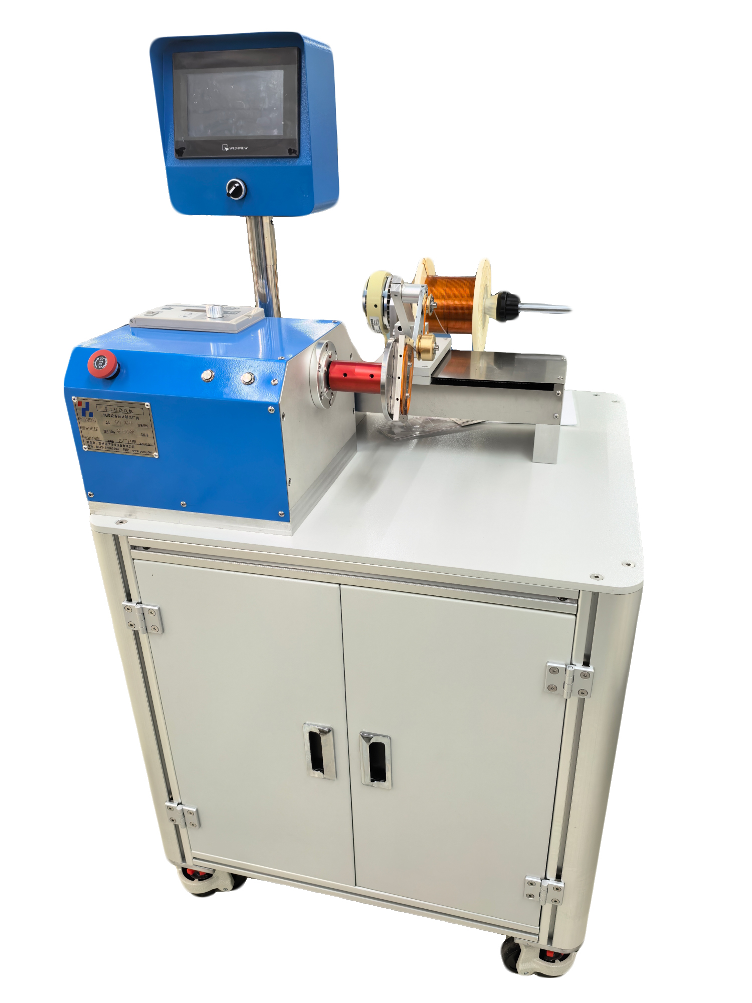 被动放线复绕机